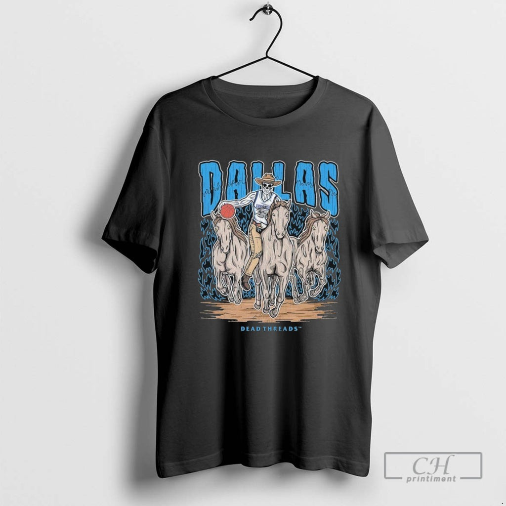 Dallas Mavericks Dead Threads Skeleton