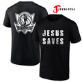 Dallas Mavericks Jesus saves shirt