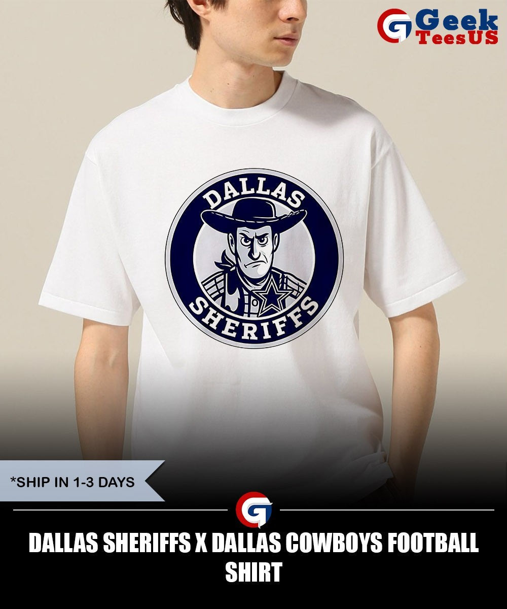 Dallas Sheriffs X Dallas Cowboys football shirt