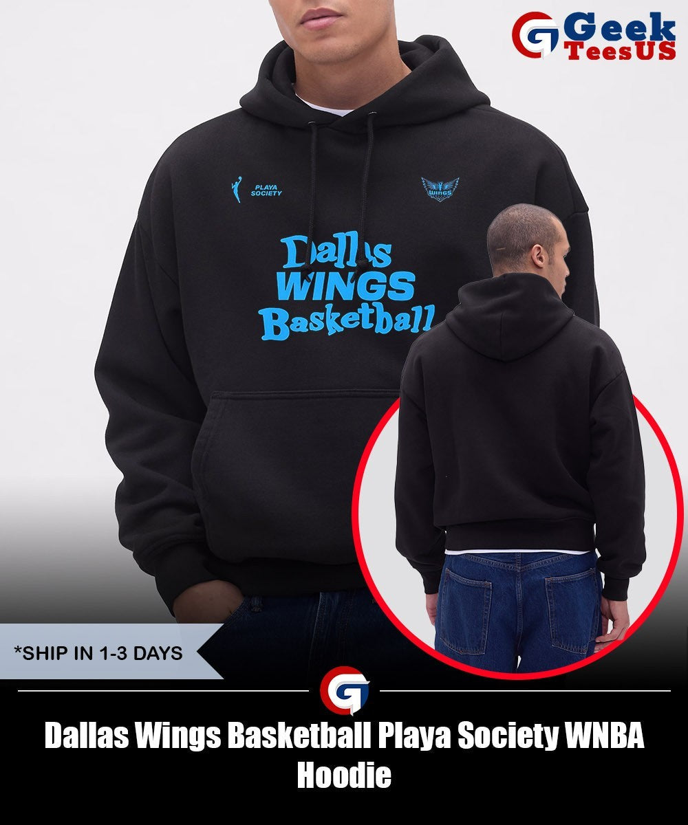 Dallas Wings Basketball Playa Society WNBA shirt