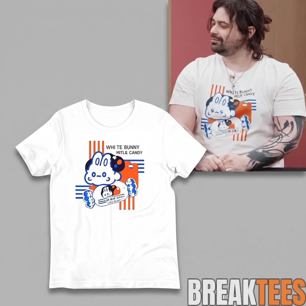 Damien Haas White Bunny Milk Candy Special Edition Shirt