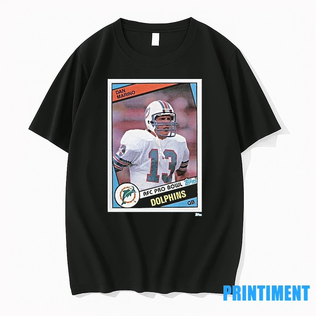 Dan Marino Afc Pro Bowl Qb Miami Dolphins Trading T Shirtss Tshirts Sweater