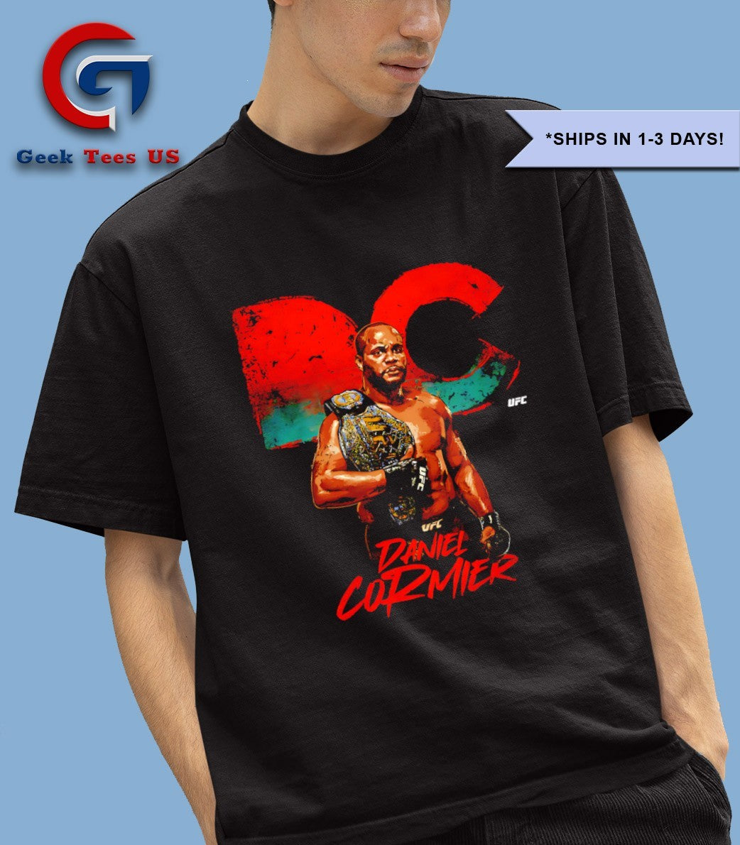 Daniel Cormier DC Initials poster shirt