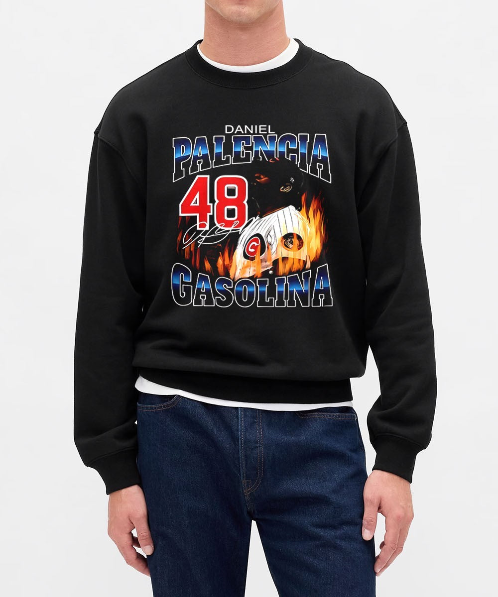 Daniel Palencia Gasolina 48 Chicago Cubs baseball signature shirt