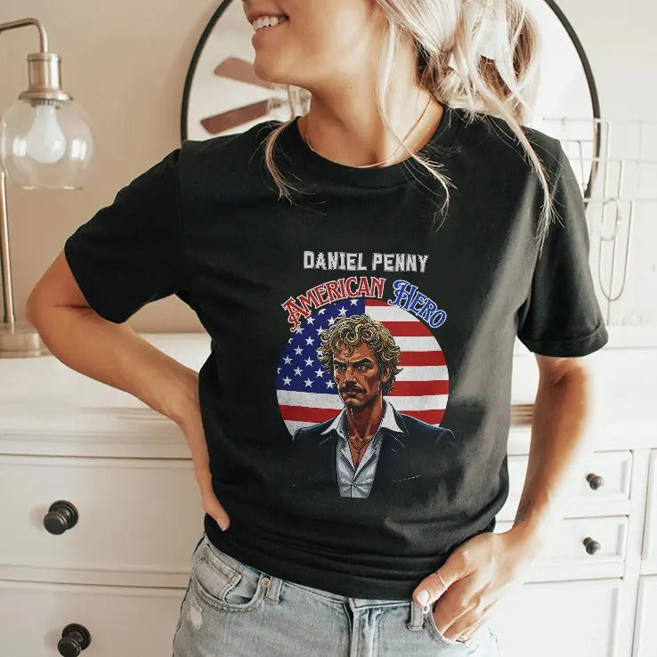 Daniel Penny American Hero NYC Subway Court Case T Shirt