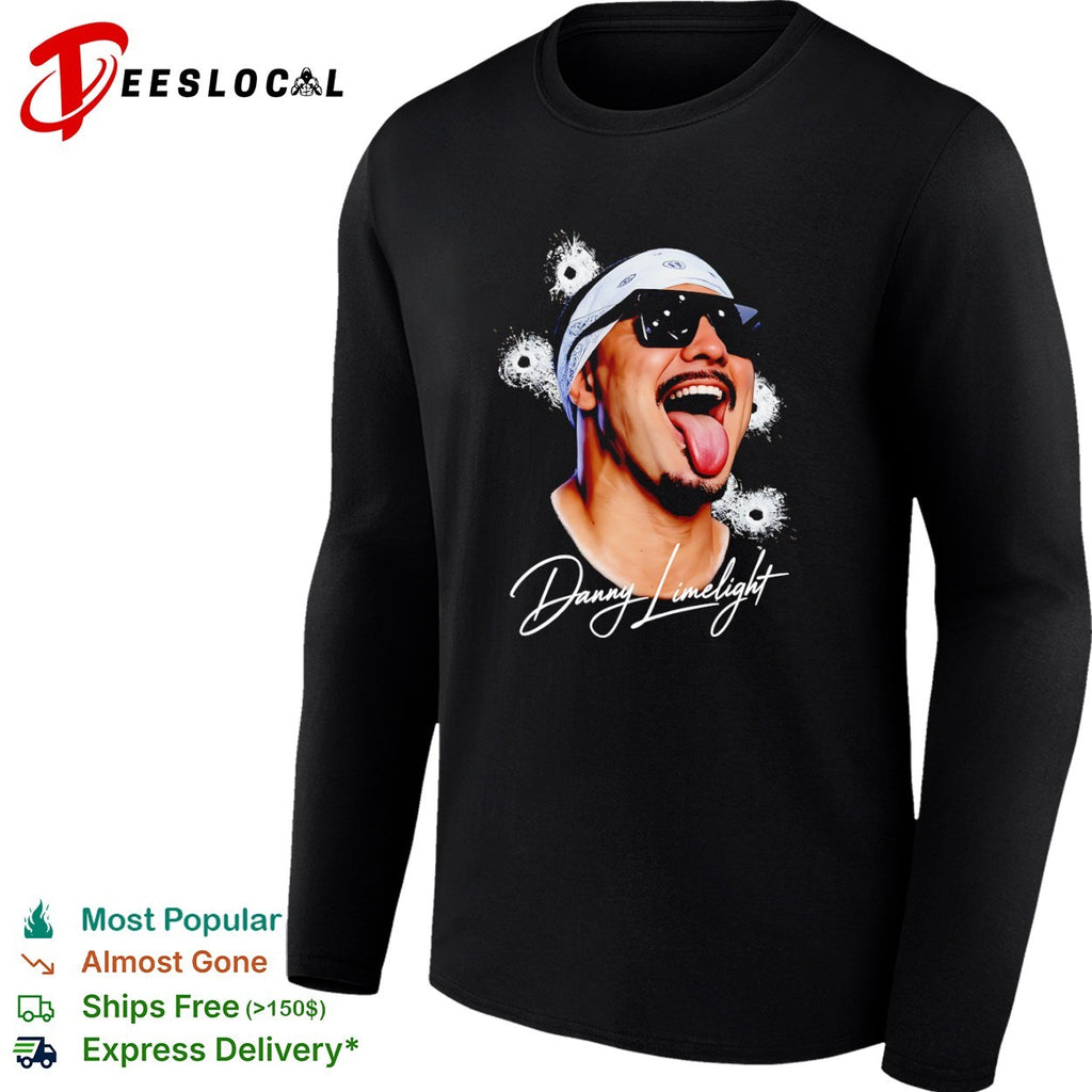 Danny Limelight Portrait Wrestling AEW shirt