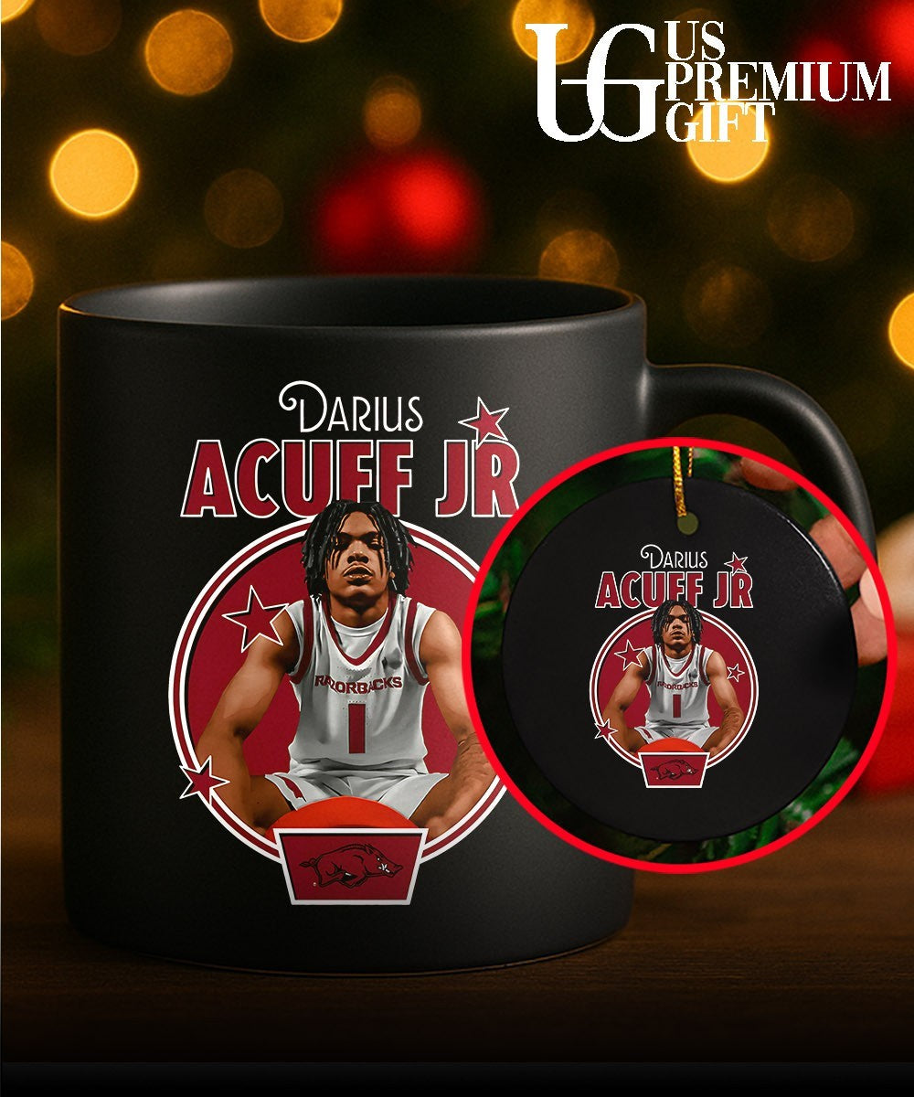 Darius Acuff Jr. Arkansas Razorbacks men’s basketball Portrait shirt