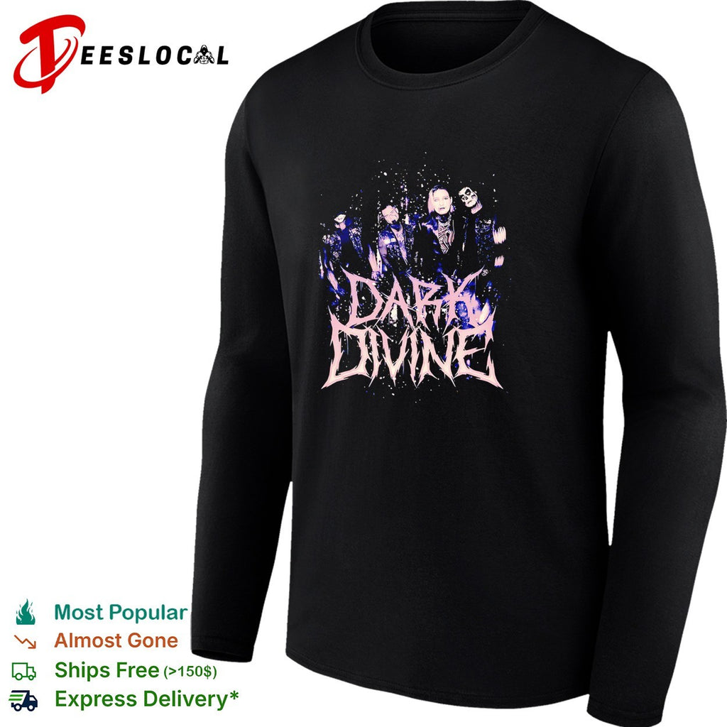 Dark Divine band photo poster shirt