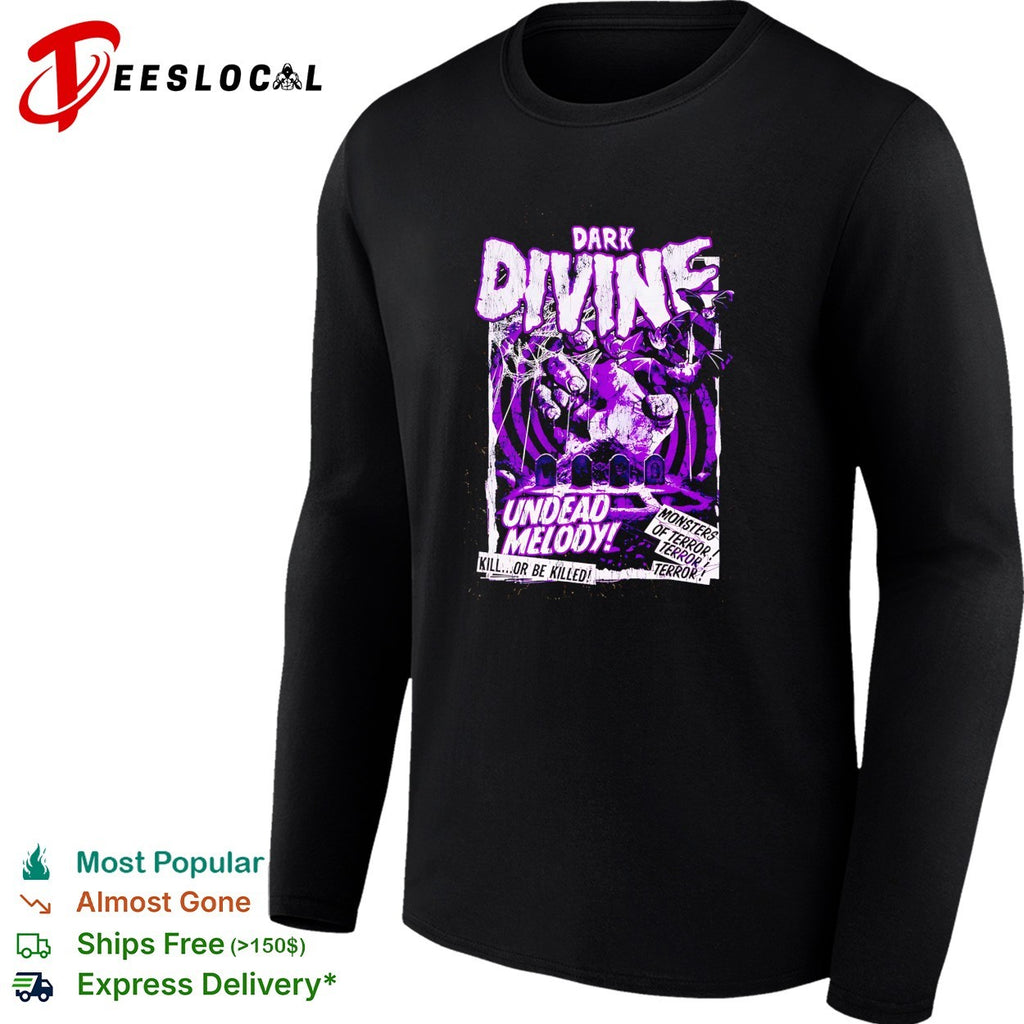 Dark Divine undead melody horror poster shirt