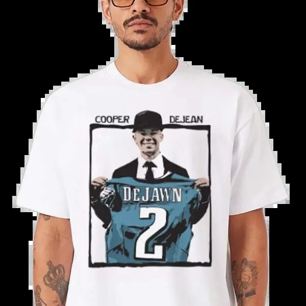 Dark Horse X Cooper Dejean Unisex T-Shirt Funny Graphic Shirt Trendy Football Shirt Stylish