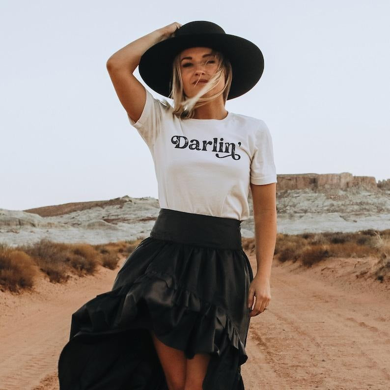 Darlin' Shirt, Country Shirt, Western Shirt, Southern Shirt, Country Music Shirt, Texas Tee, Country Girl, Southern...