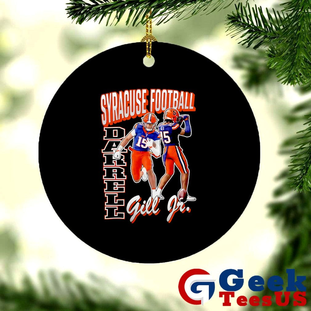 Darrell Gill Jr no.15 Syracuse Orange Football shirt