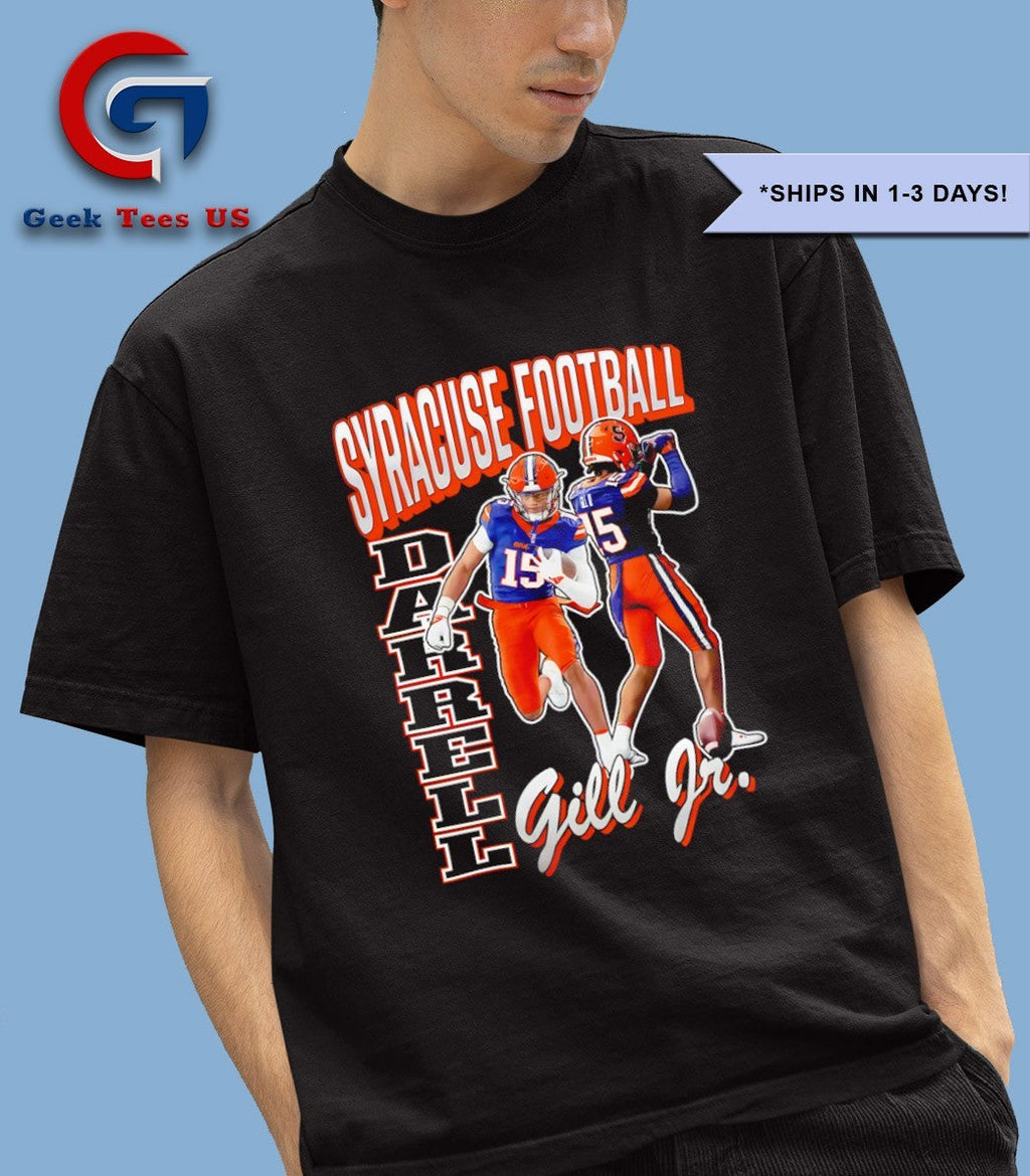 Darrell Gill Jr no.15 Syracuse Orange Football shirt