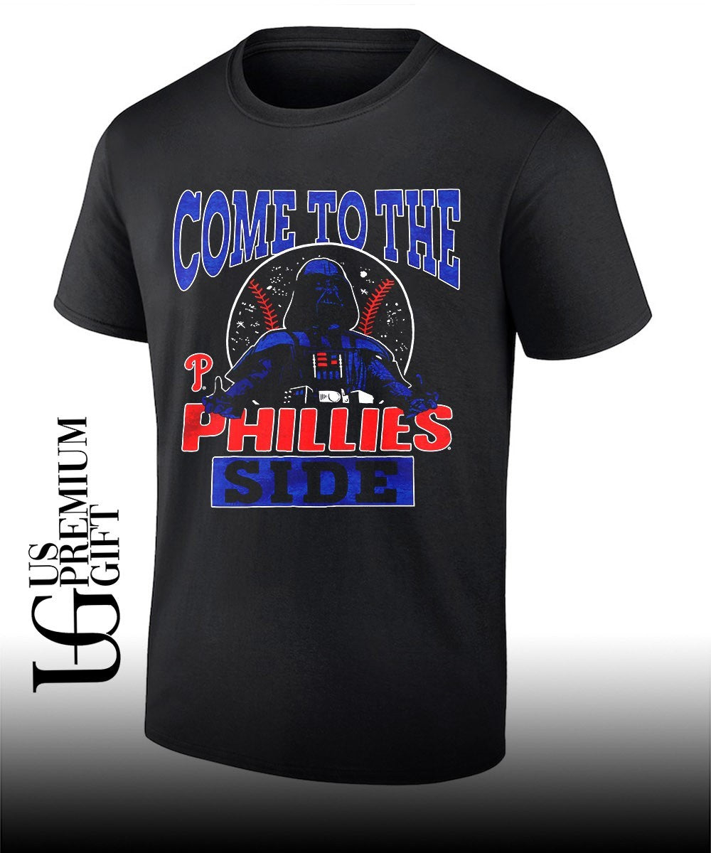 Darth Vader Philadelphia Phillies come to the Phillies side Vader shirt