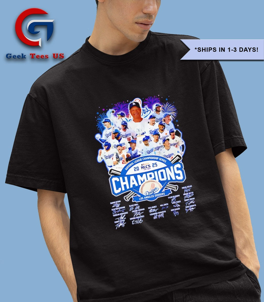 Dave Roberts coach and Los Angeles Dodgers baseball 2024-2025 World Series National League Champions shirt