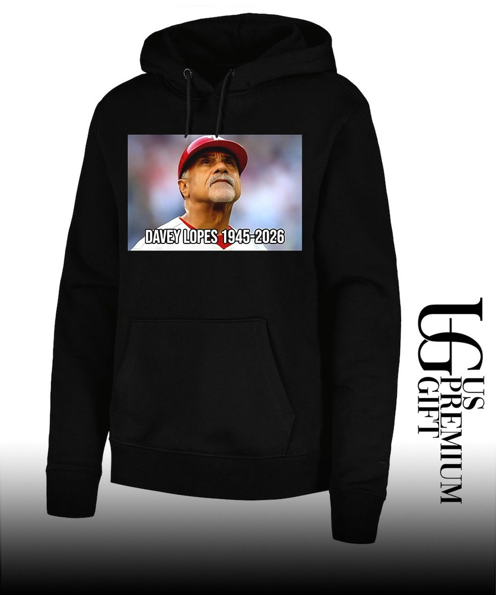 Davey Lopes 1945-2026 Philadelphia Phillies baseball shirt