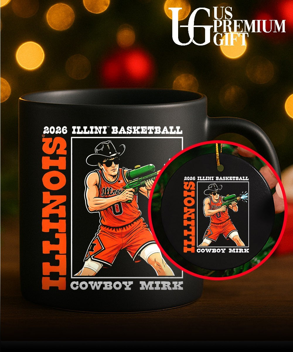 David Mirković Cowboy Illinois Fighting Illini basketball 2026 shirt