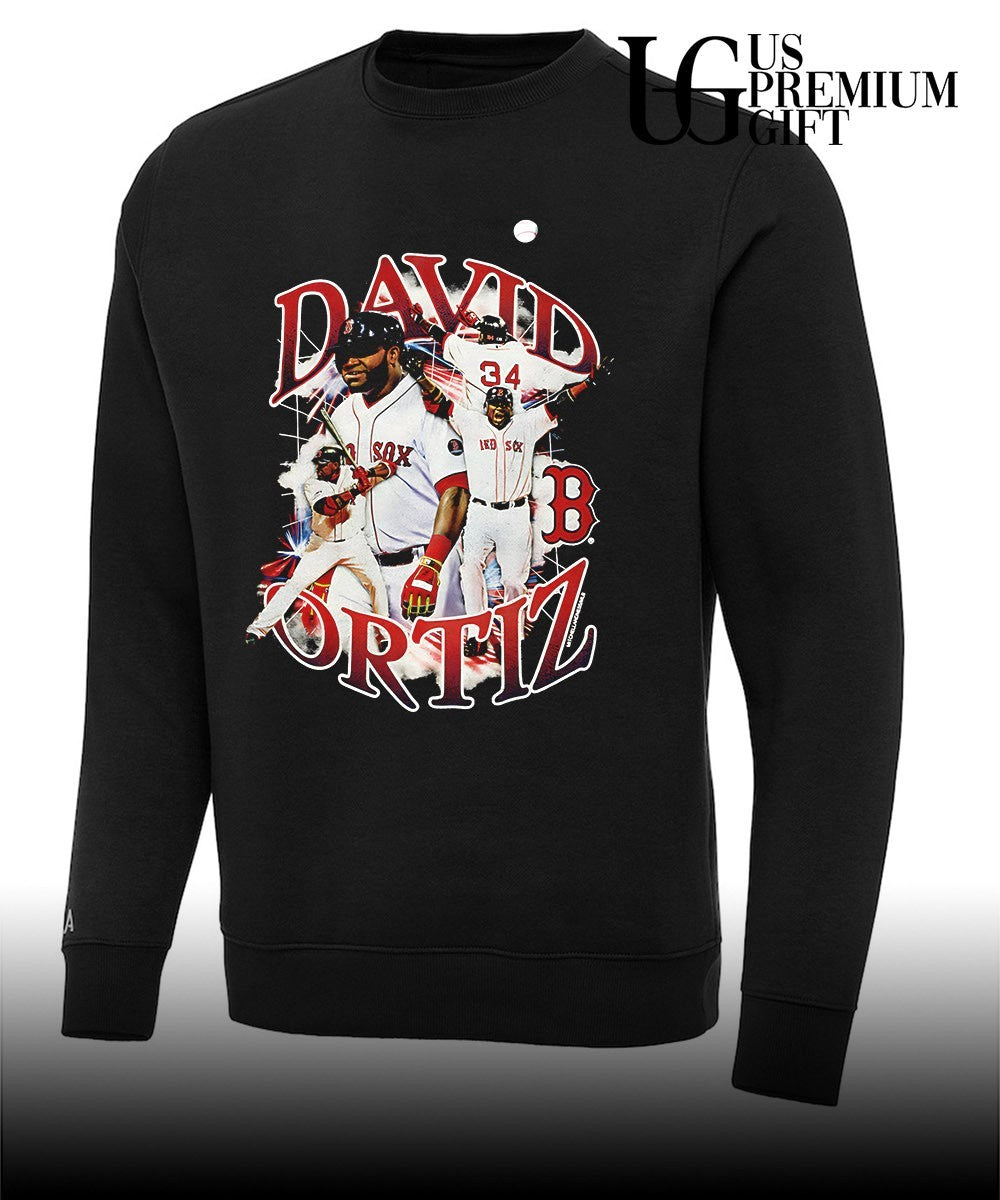 David Ortiz Boston Red Sox Legendary Collage player graphic shirt