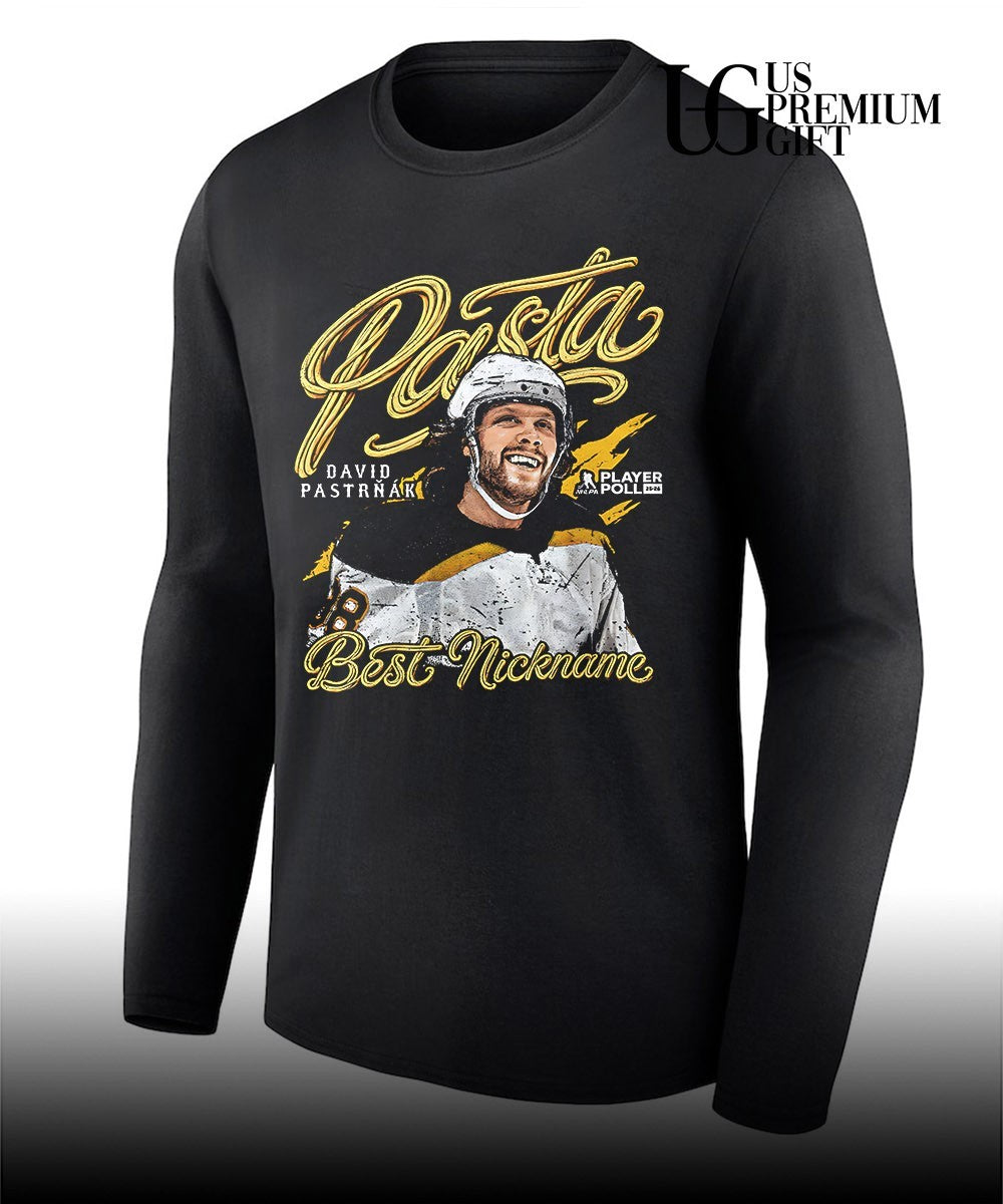 David Pastrnak Boston Bruins NHL Best Nickname 2026 signature shirt