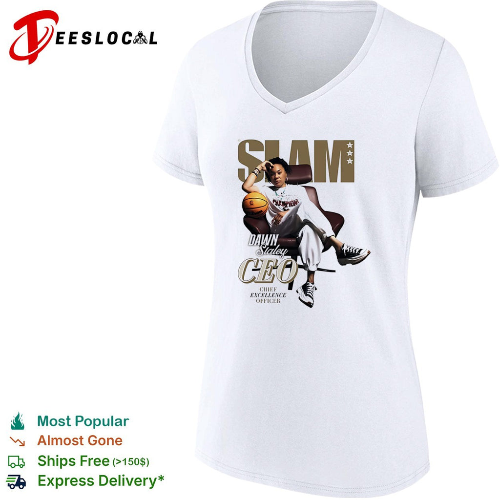 Dawn Staley South Carolina Gamecocks NCAA SLAM CEO Chief Excellence shirt