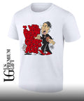 Dawn Staley scream I will beat Geno’s ass Geno Auriemma caricature shirt