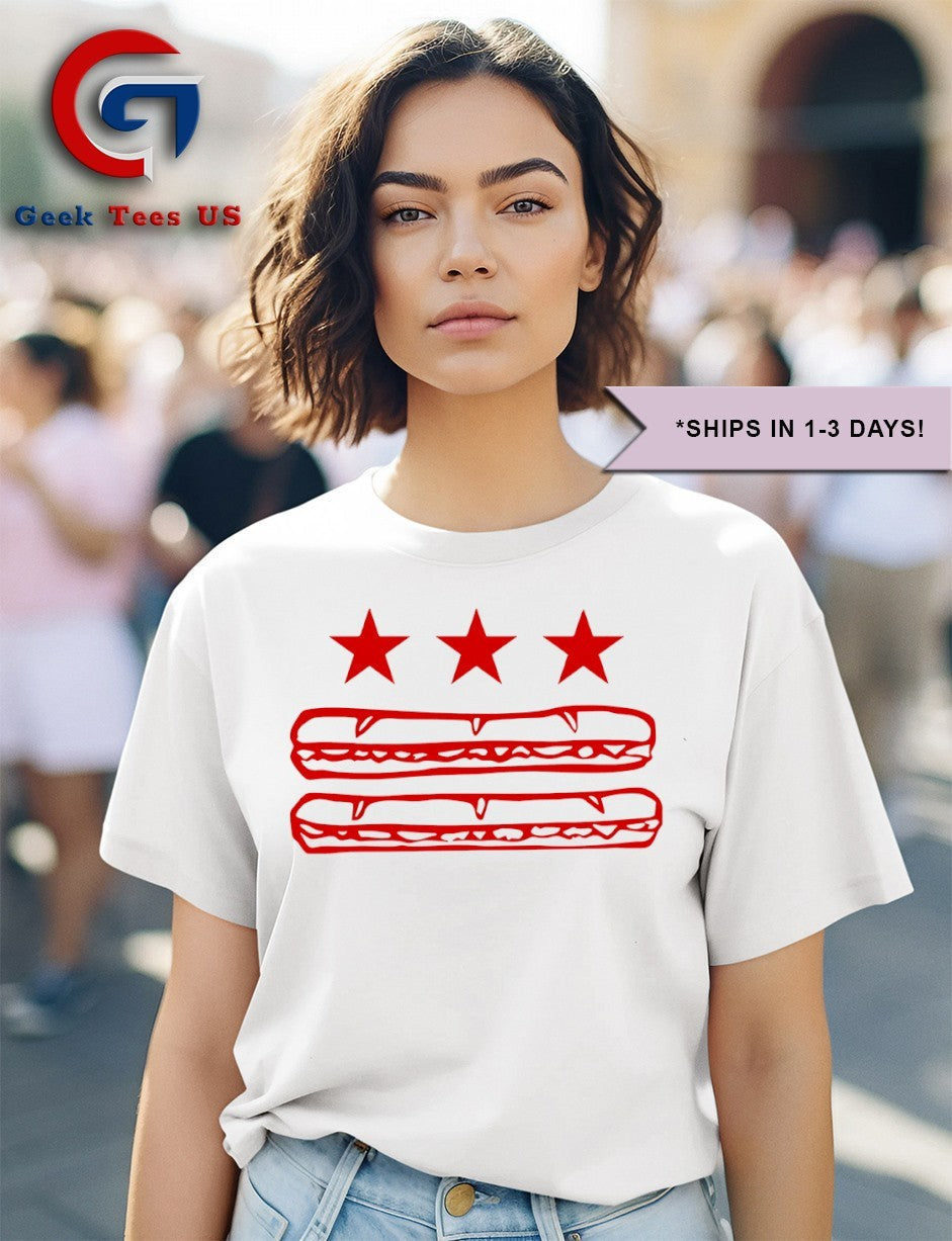 Dc flag Sub Sandwich shirt