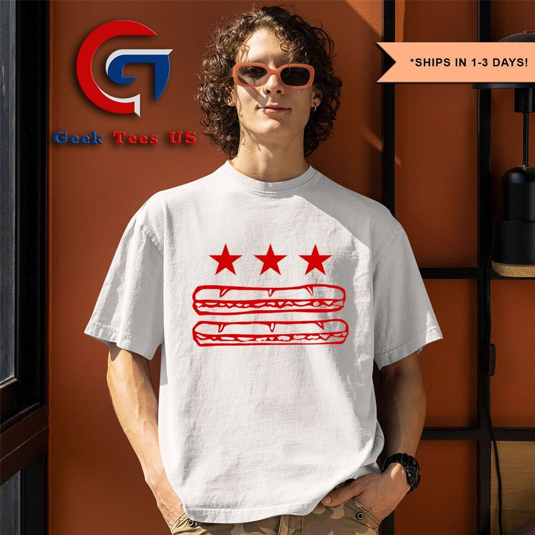 Dc flag Sub Sandwich shirt