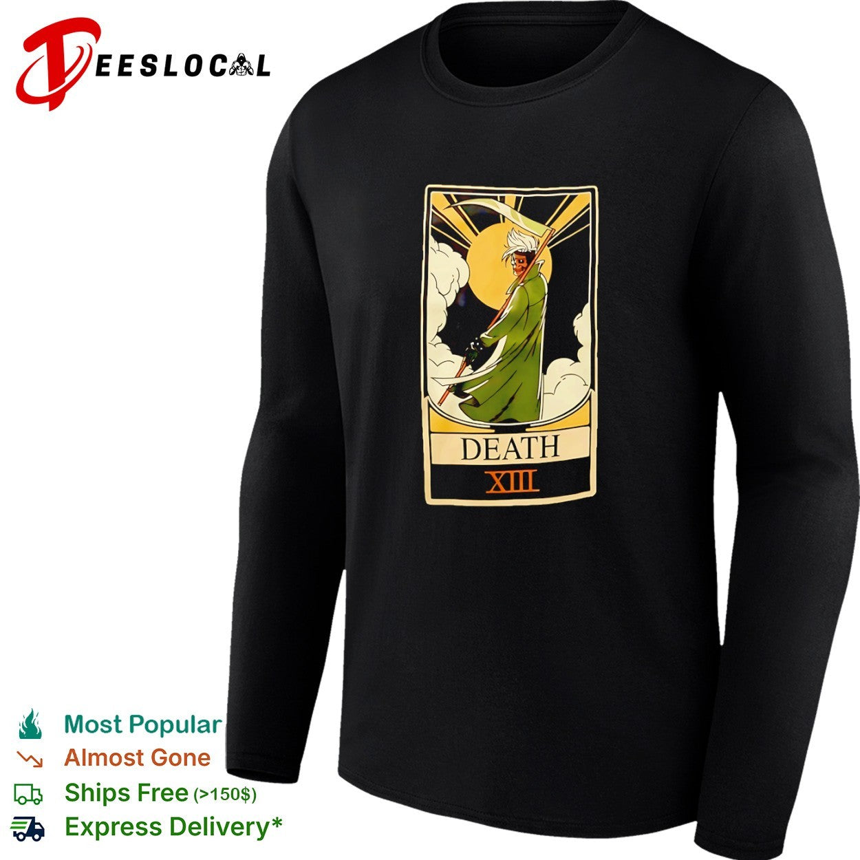 Death 13 Tarot Card shirt