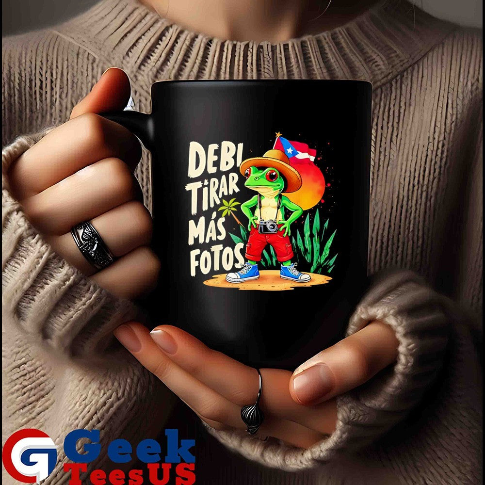 Debi tirar mas fotos Rana Caribena shirt