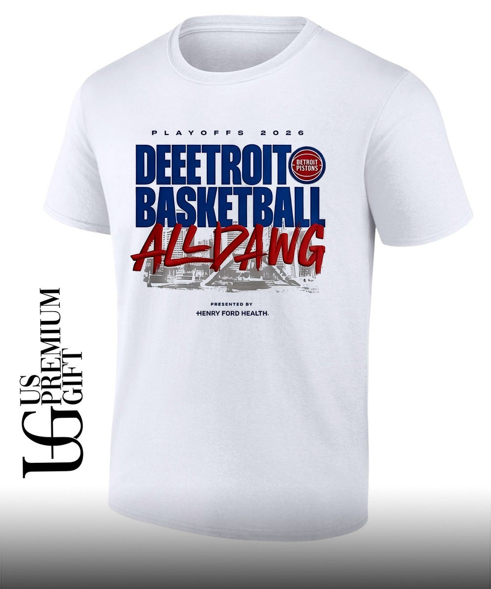 Deeetroit Basketball All Dawg Detroit Pistons Playoffs 2026 shirt