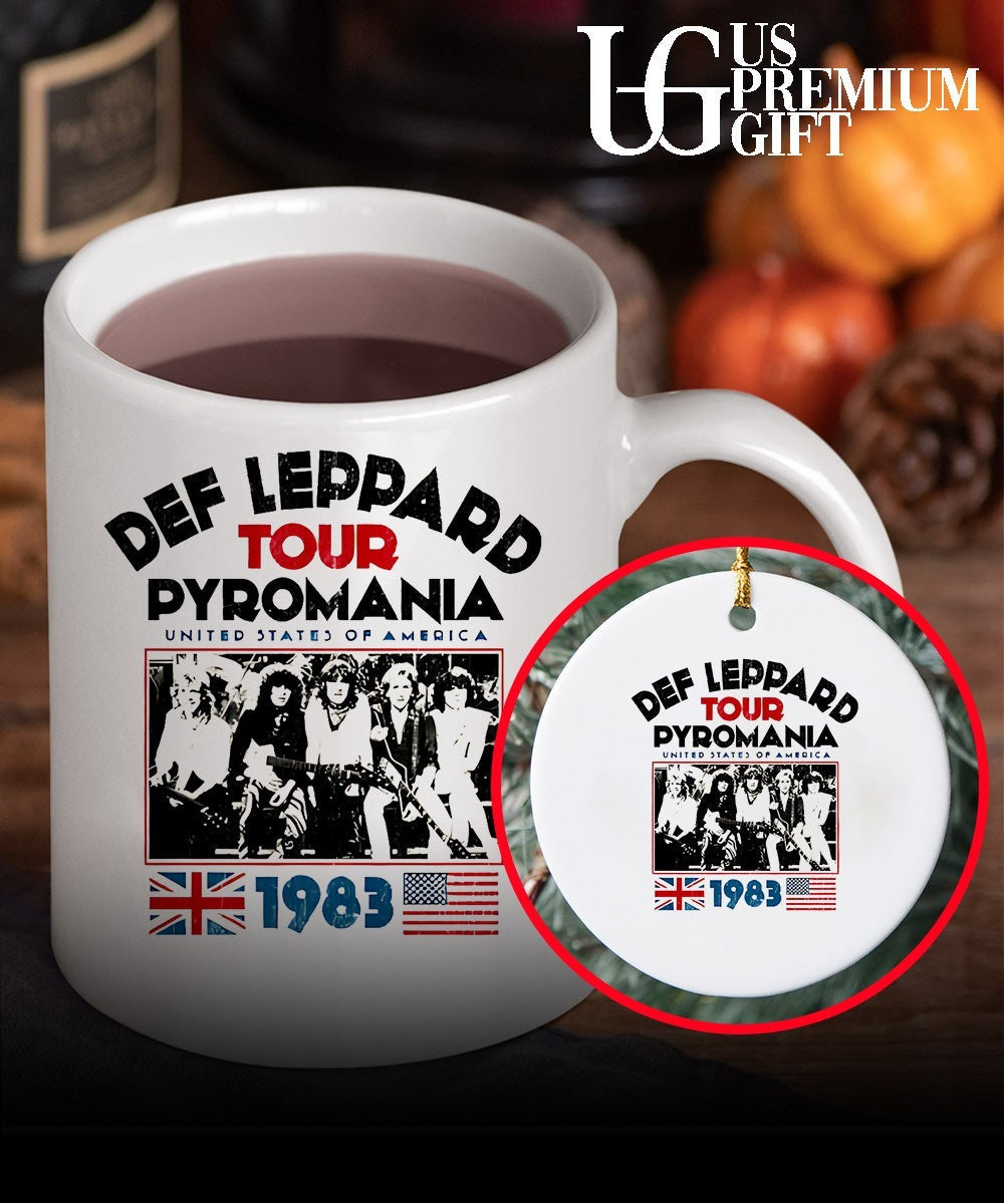 Def Leppard 1983 USA Pyromania Tour shirt