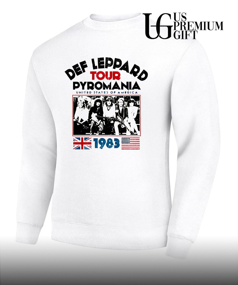 Def Leppard 1983 USA Pyromania Tour shirt