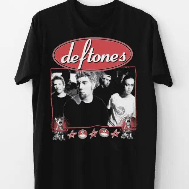 Deftones In Concert Unisex Tee Classic T-Shirt Hoodie, Sweatshirt | HappyPodTees.com