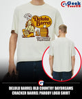 Delulu Barrel Old Country Daydreams Cracker Barrel parody logo shirt