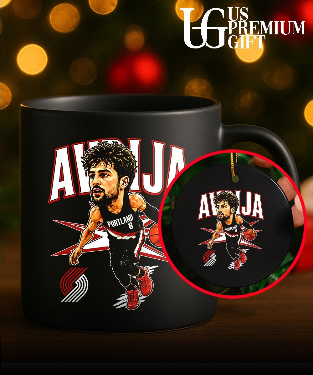 Deni Avdija player Portland Trail Blazers NBA 2026 big head shirt