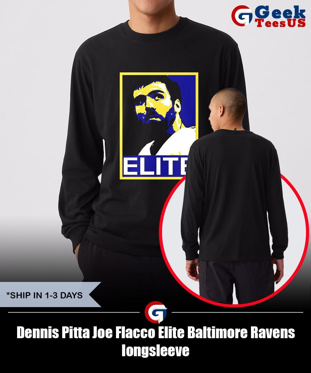 Dennis Pitta Joe Flacco Elite Baltimore Ravens shirt