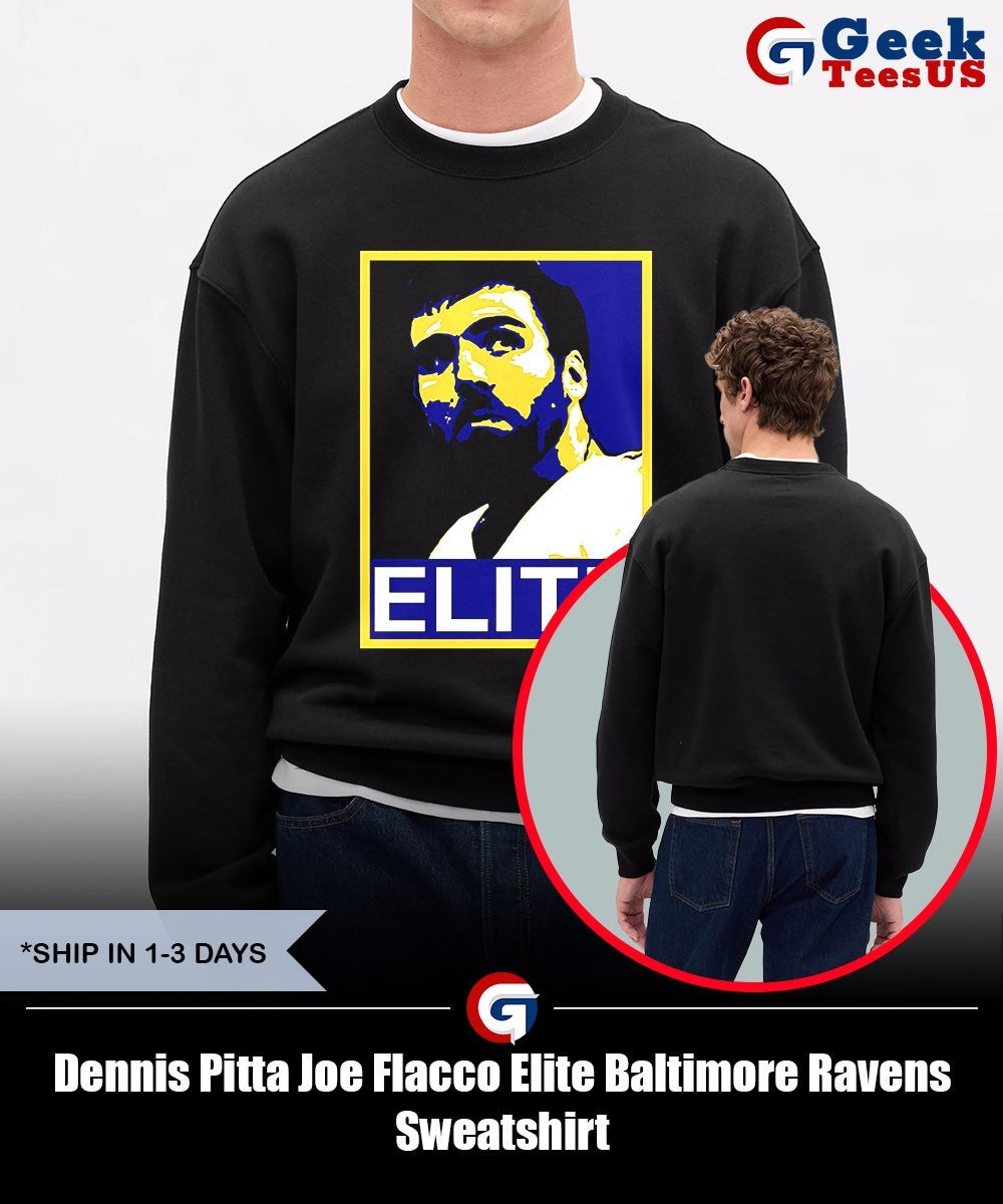 Dennis Pitta Joe Flacco Elite Baltimore Ravens shirt
