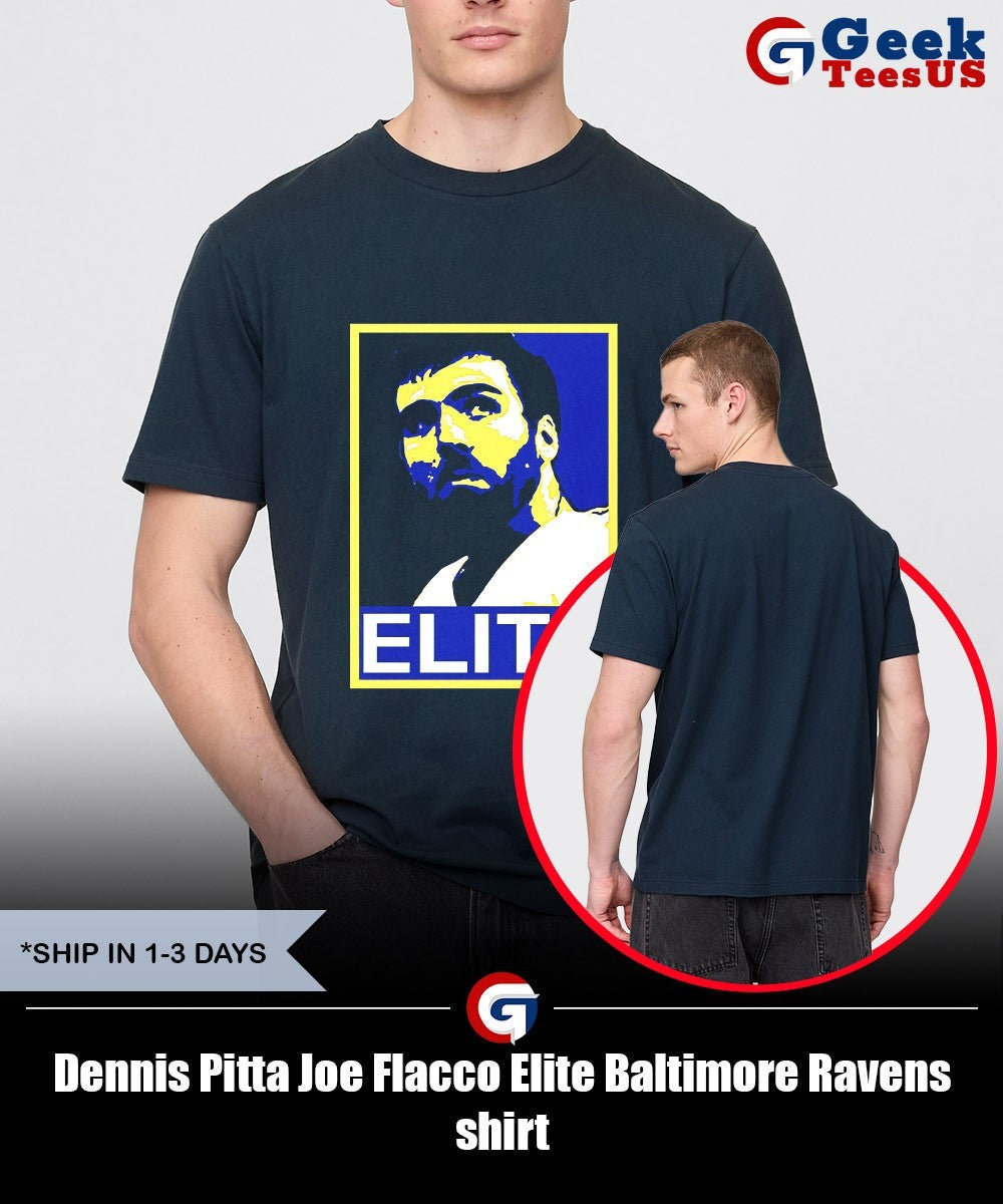 Dennis Pitta Joe Flacco Elite Baltimore Ravens shirt