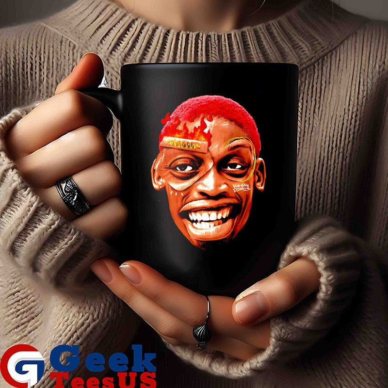 Dennis Rodman big head crazyhead Bad Boy shirt