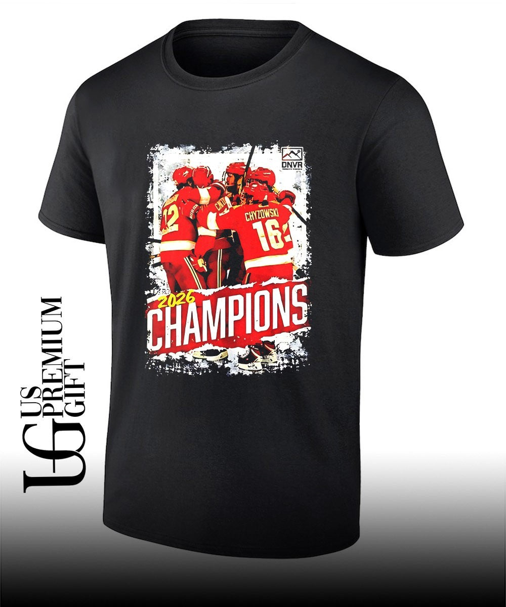 Denver Pioneers Men’s Ice Hockey 11X National Champions graphic poster shirt