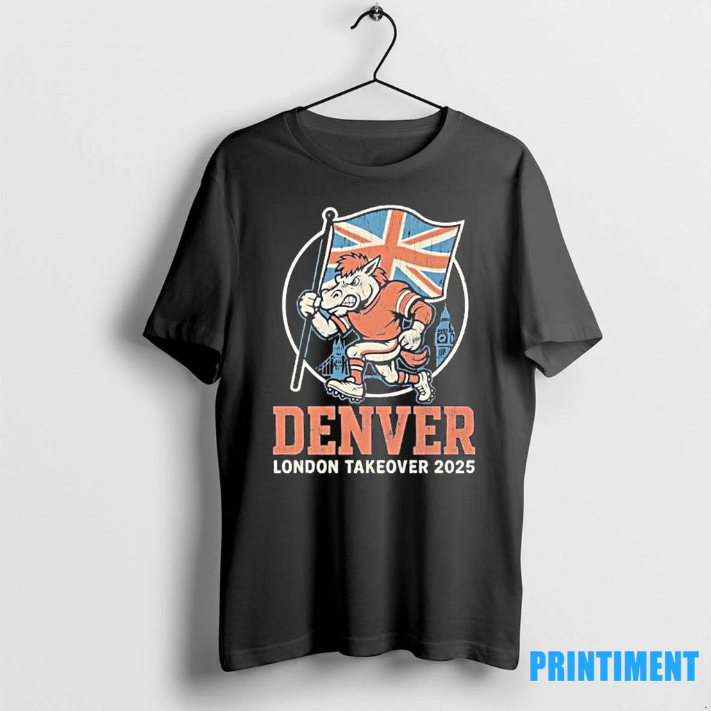 Denver X London Game Takeover 2025 Vintage Football Tshirts Sweater