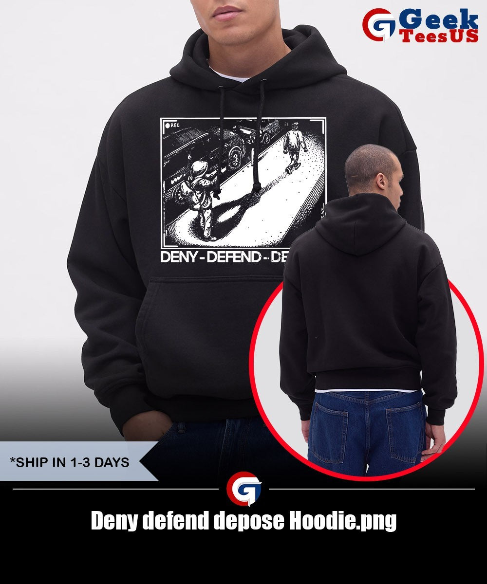 Deny defend depose photo T-shirt