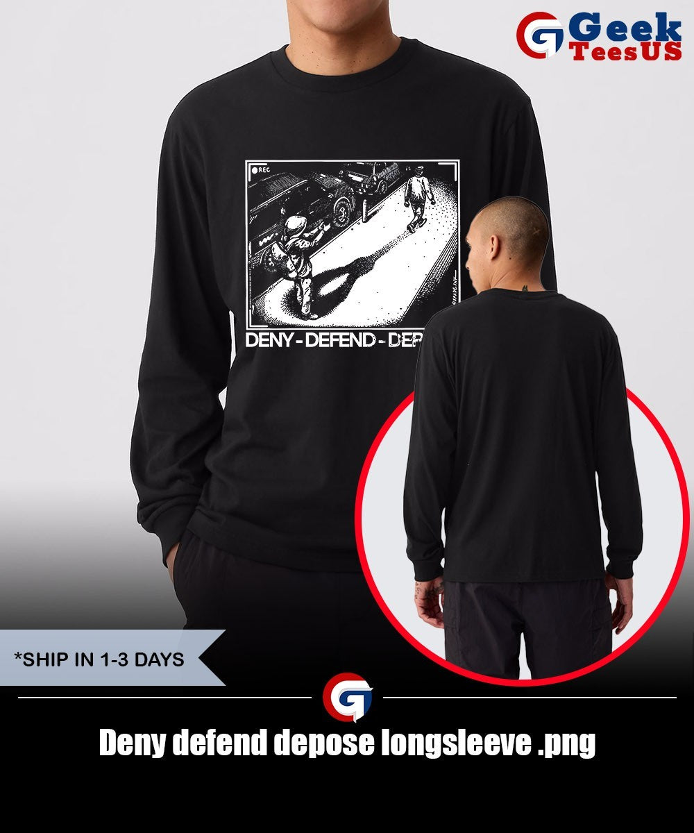 Deny defend depose photo T-shirt