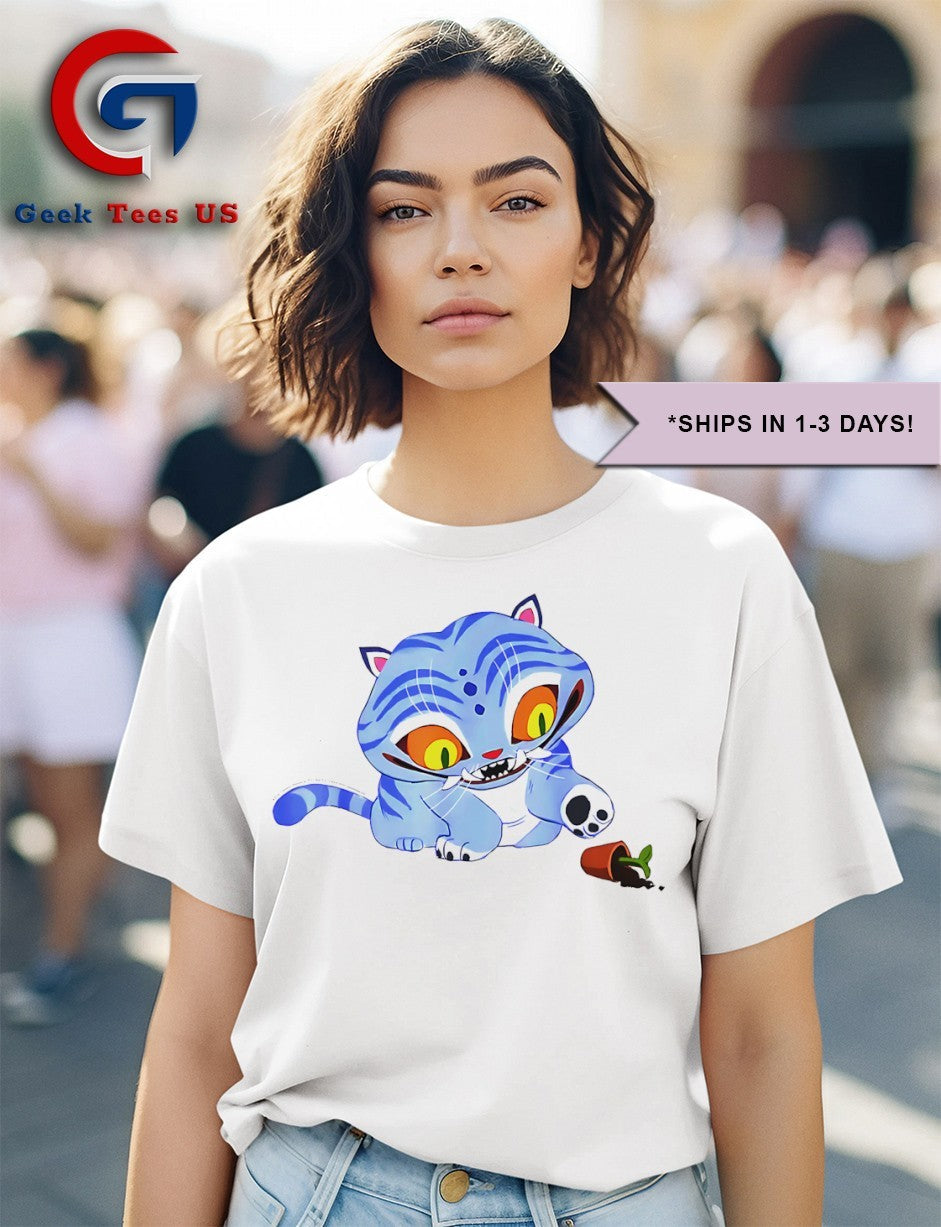 Derpy playing with plant vase shirt