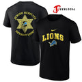 Detroit Lions Jewish heritage logo shirt
