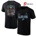 Detroit Lions US Navy seal foundation 250 years of American freedom anchors aweigh shirt