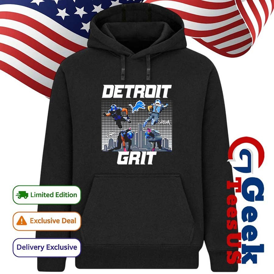 Detroit Lions grit super heroes signature shirt