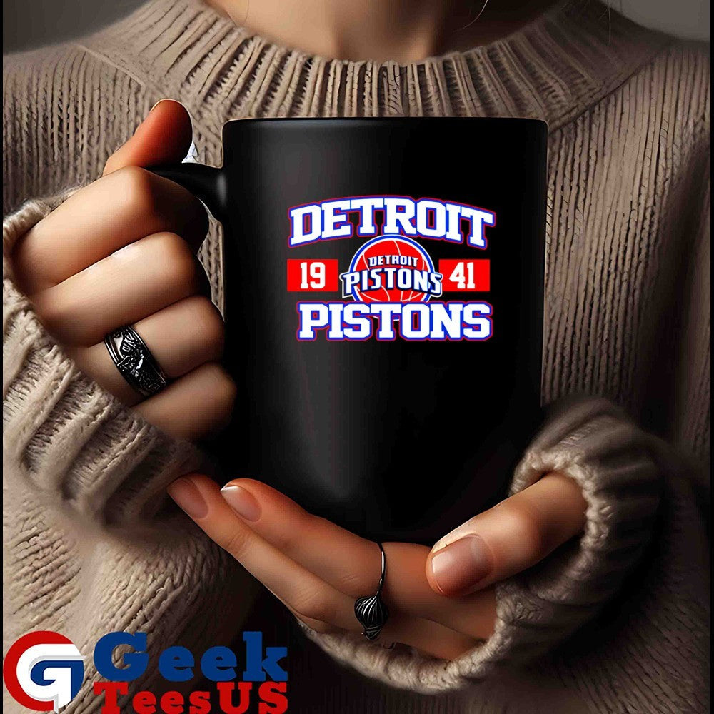 Detroit Pistons 1941 NBA logo shirt