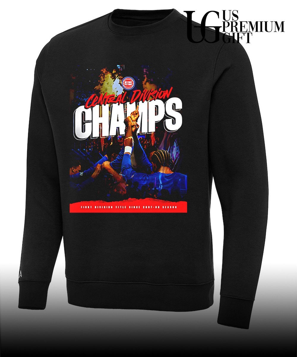 Detroit Pistons 2025-2026 Central Division Champs shirt