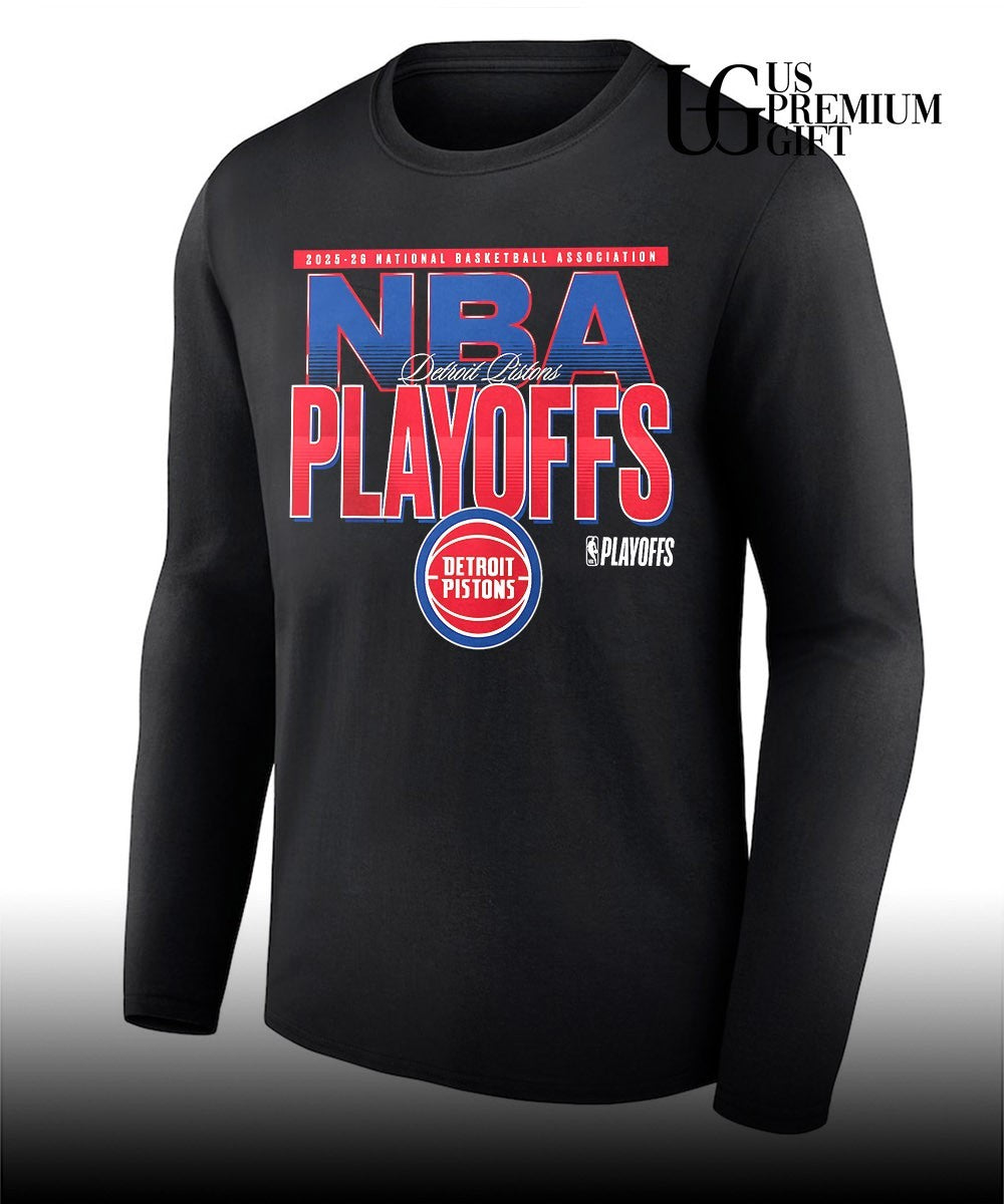 Detroit Pistons 2025-2026 NBA Playoffs shirt